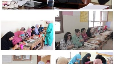 بني سويف: تدريب 600 سيدة وفتاة على الحرف اليدوية والتراثية بقرى حياة كريمة