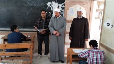 رئيس منطقة الإسماعيلية الأزهرية يتفقد امتحانات الشهادة الثانوية