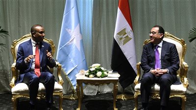  مدبولي يلتقي رئيس وزراء جمهورية الصومال الفيدرالية