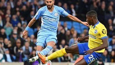 موعد مباراة مانشستر سيتي وبرايتون في الدوري الإنجليزي والقنوات الناقلة 