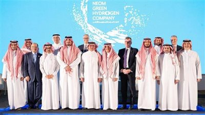أكبر  مشروع لإنتاج الهيدروجين الأخضر في العالم بـ10 مليارات ريال