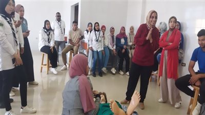 دورة تدريبية عن الإسعافات الأولية لفريق الجوالة بجامعة كفر الشيخ