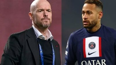 تين هاج يتهرب من الرد على إمكانية ضم نيمار لمانشستر يونايتد