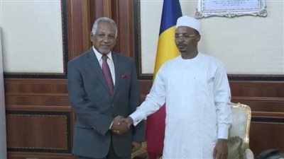 مبعوث السيادة الانتقالي السوداني يستعرض تطورات الحرب لرئيس تشاد