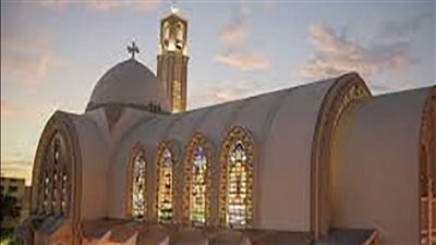 احتفالية الأقباط بعيد الصعود المجيد في شبرا مصر 