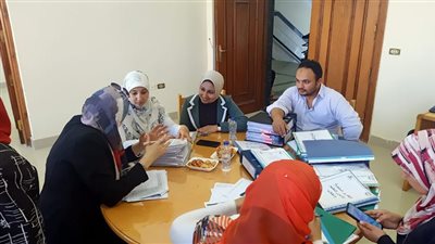 فريق زيارة تجديد الاعتماد الأكاديمي يتفقد كلية التمريض بجامعة كفرالشيخ