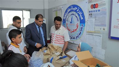 جامعة كفرالشيخ تواصل قوافلها الطبية بقرية 