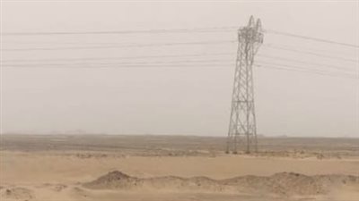  إعادة توصيل التيار الكهربائي لمدينة أبوسمبل بعد تلف أحد أبراج الضغط العالي