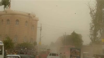 استمرار نشاط الرياح المثيرة للرمال والأتربة وسط أجواء حارة بالفيوم 