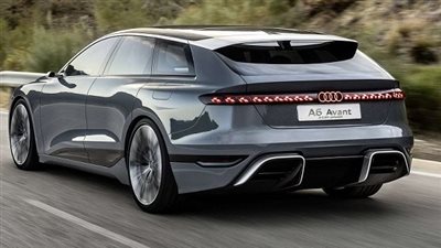 حوادث أقل بسبب تقنية جديدة في السيارة الكهربائية آودي E Tron A6 