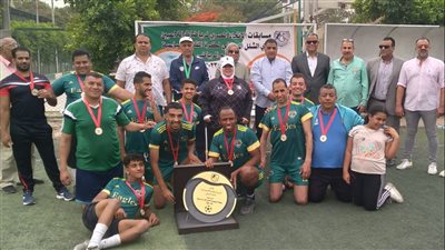 مستقبل إسكندرية بطل الجمهورية لكرة القدم السباعية