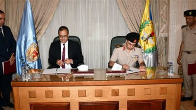 أكاديمية ناصر العسكرية للدراسات العليا توقع تعاون مع جامعة سوهاج