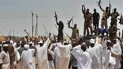 مسيرة حاشدة في السودان لدعم الجيش