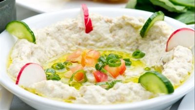بابا غنوج زي المطاعم في بضع دقائق