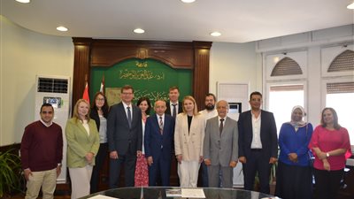 وفد أكاديمي نووى روسي يزور جامعة الإسكندرية