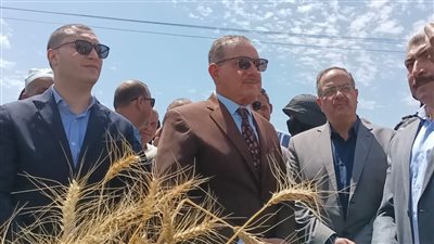 محافظ كفر الشيخ: توريده 229 ألف و587 طن و 696 كيلو قمح 