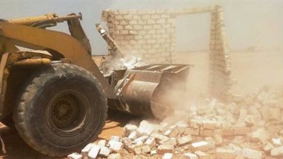 إزالة 77 حالة تعد على مساحة 9 ألاف متر مباني بالشرقية