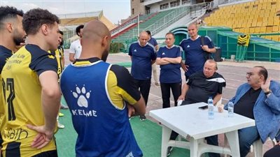 المشرف على الكرة بالمقاولون يدعم لاعبيه قبل مواجهة الإسماعيلي 