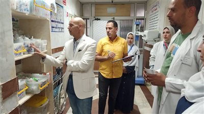 وكيل وصحة الشرقية يتفقد الخدمات الطبية بمستشفى أبوحماد المركزي