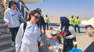 مطار الغردقة الدولي يستقبل أولى رحلات شركة Sky Line 