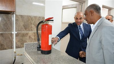 نائب رئيس جامعة أسيوط يتفقد أعمال تطوير وتجديد استراحات أعضاء هيئة التدريس