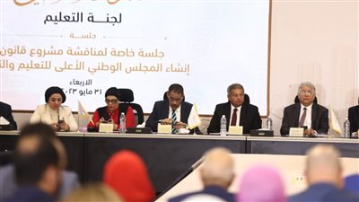 صمويل عصام: المجلس الوطني للتعليم والتدريب حلقة اتصال بين المجتمع والقيادة السياسية