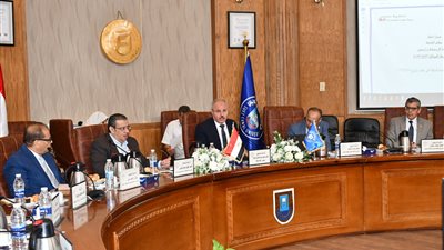 جامعة القناة تستعد لاستقبال المجلس الأعلى للجامعات