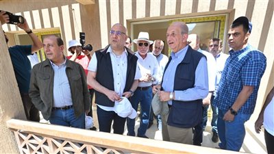 وزير الإسكان يختتم جولتة بتفقد مشروع تطوير موقع التجلى الأعظم بسانت كاترين