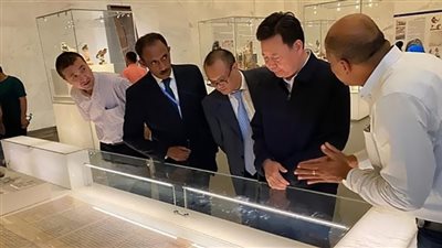 متحف الحضارة يستقبل مسئولين بارزين من الصين وماليزيا .. صور