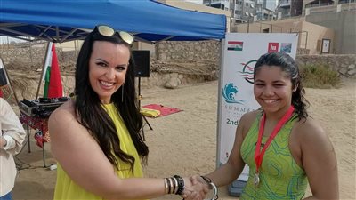 انطلاق اللقاء الرياضي الثقافي المجري Summer swim على شواطئ الغردقة 