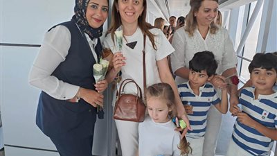 مطار الغردقة الدولي يستقبل أولى الرحلات من مطار طنقشد/ أوزبكستان