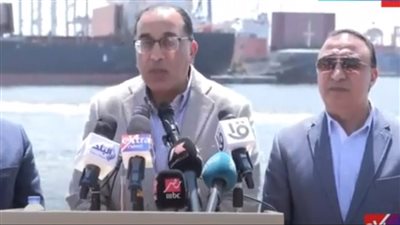 رئيس الوزراء يشيد بمحطة تحيا مصر وموانئ الإسكندرية (شاهد)