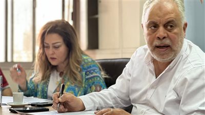 مناقشة الخطوات النهائية لدار إقامة كبار الفنانين.. صور