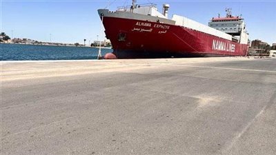 تداول 14 ألف طن بضائع عامة بموانئ البحر الأحمر 