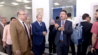 رئيس جامعة المنصورة يفتتح ملتقى التوظيف السنوي لمعهد تكنولوجيا المعلومات 