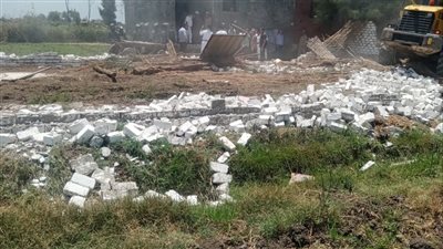 إزالة 113 حالة تعدٍ على مساحة 18 فدان بكفرالشيخ