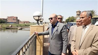 محافظ بني سويف يتفقد رفع كفاءة المحاور المرورية بمدينة ناصر