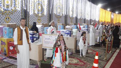 المنطقة الغربية العسكرية تنظم حفل زفاف جماعي لـ 200 شاب وفتاة من مطروح