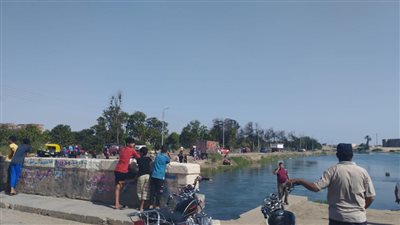 انتشال جثة طفل لقي مصرعه غرقا في مياه بيارة صرف زراعي بالإسماعيلية 