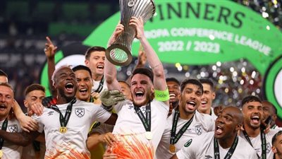 وست هام ينهي عقدة استمرت 58 عامًا بعد تتويجه بدوري المؤتمر الأوروبي