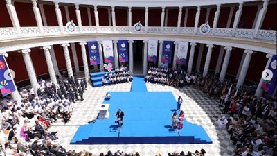 شاهد.. إيقاد شعلة الألعاب العالمية للأولمبياد الخاص برلين 2023 بحضور رئيسة اليونان