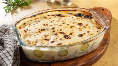 طريقة تحضير صينية كوسا بالبشاميل اللذيذة| مفيدة لصحة القلب