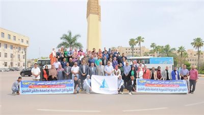 جامعة كفرالشيخ تواصل إطلاق قوافلها الطبية والتوعوية 