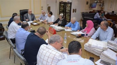 سكرتير عام البحيرة يتابع تقنين أراضى أملاك الدولة