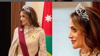 حكاية تفاصيل زي الملكة رانيا في ذكرى تولي زوجها الملك عبدالله