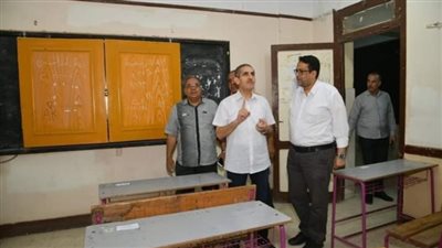 محافظ الغربية يتفقد استراحة رؤساء لجان الثانوية العامة 