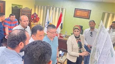 وفد شركة cscec الصينية يزُور مدينة السويس الجديدة لبحث فرص الاستثمار 