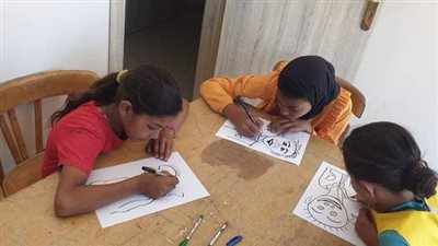 مركز شباب الشرقي سمهود ينظم مسابقة في فن الكاريكاتير لذوي الهمم