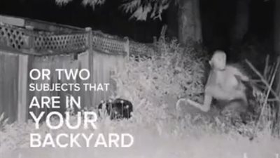 مخلوقات فضائية مرعبة رصدتها كاميرات مراقبة أمنية.. ورواد تويتر: ما عندهم ملابس (شاهد)