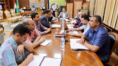 محافظ المنوفية يناقش آخر مستجدات الموقف التنفيذى لعدد من المشروعات التنموية